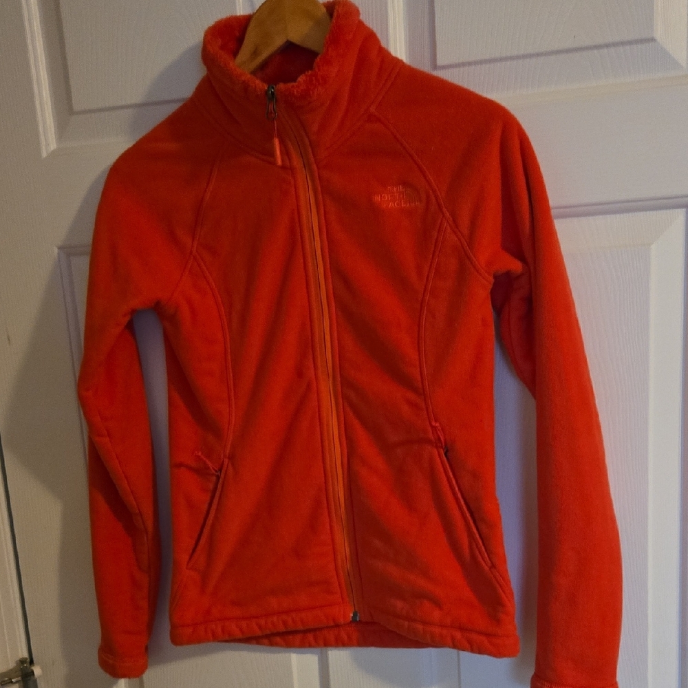 The North Face Women's  Full-Zip Fleece Jacket. Coral. XS.